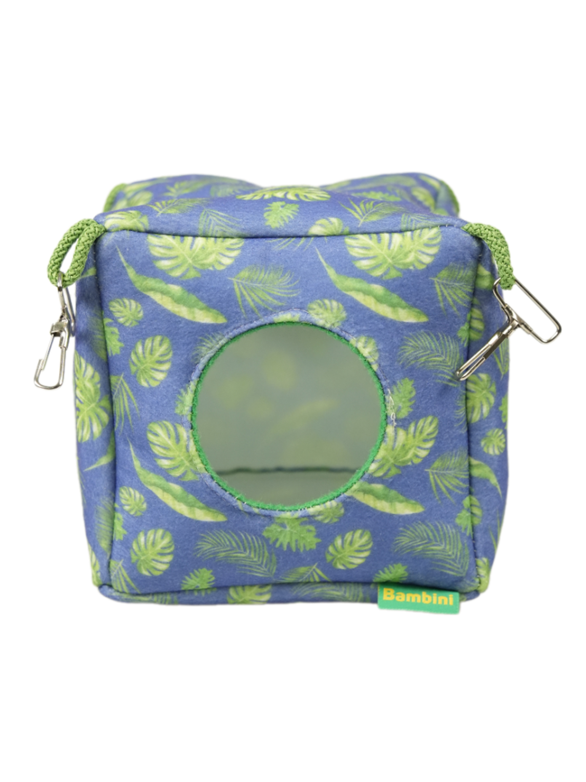 Bambini Pets Домик-гамак подвесной из фетра  «Куб» для грызунов и хорьков 16*16*16 см