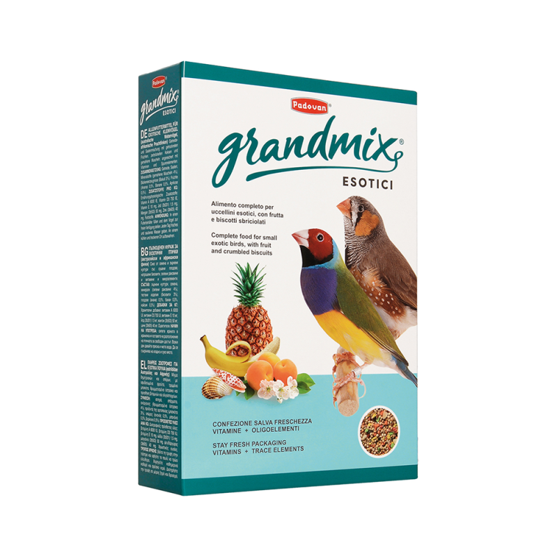 Padovan Grandmix Еsotici Корм для экзотических птиц, 400 гр