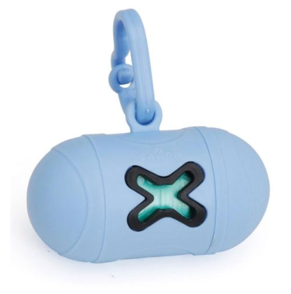 044 Камон Диспенсер для пакетов "CITYGO", голубой