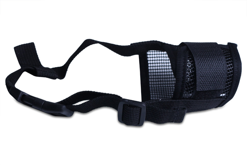 Намордник нейлон сетчатый регулируемый LionPets DM803 (№2 Размер 14-20 см)