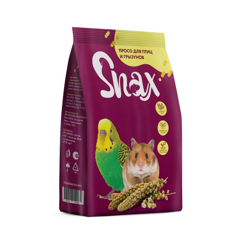 Корм для птиц и грызунов "Snax" (Снекс) Просо 500 г