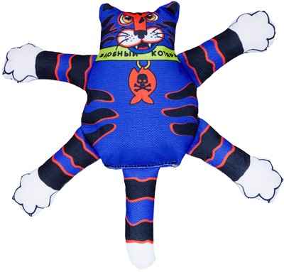 Антицарапки 50395 Игрушка для собак Злобный котяра 20 см