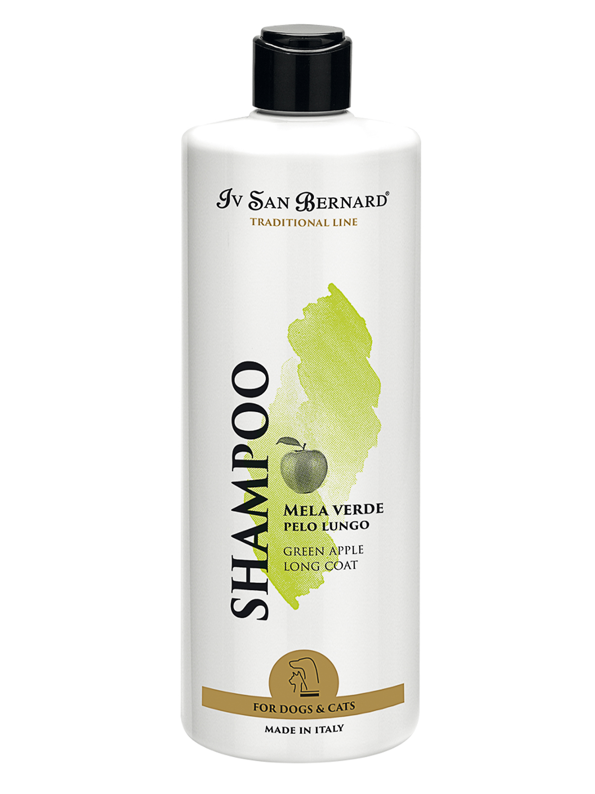 Iv San Bernard ISB  Traditional Green Apple Шампунь для длинной шерсти 500мл 8022767038180