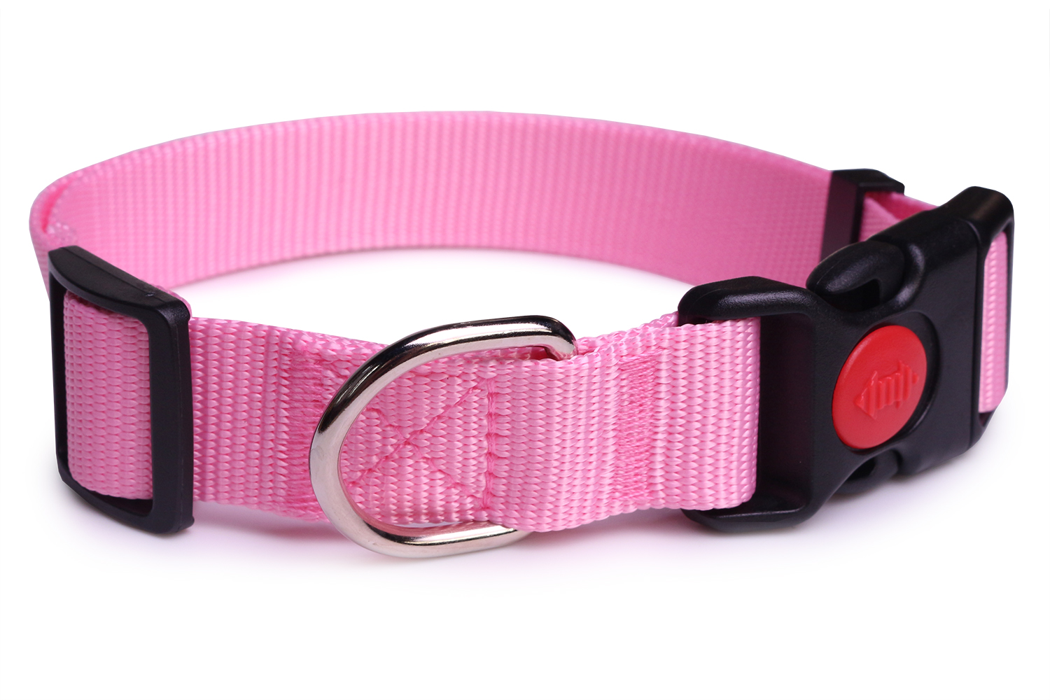 Ошейник для собак LionPets LPO-045-3 (Розовый) (S-Обхват 28-48 см, ширина 2,0 см)