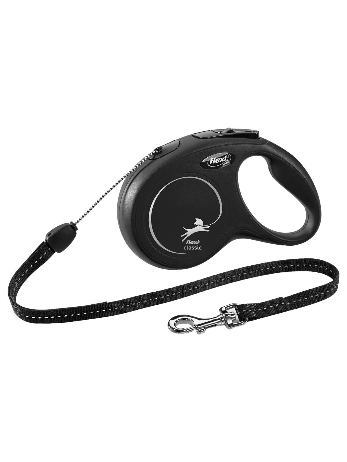 Flexi flexi рулетка New Classic S (до 12 кг) 8 м трос черная 4000498022726
