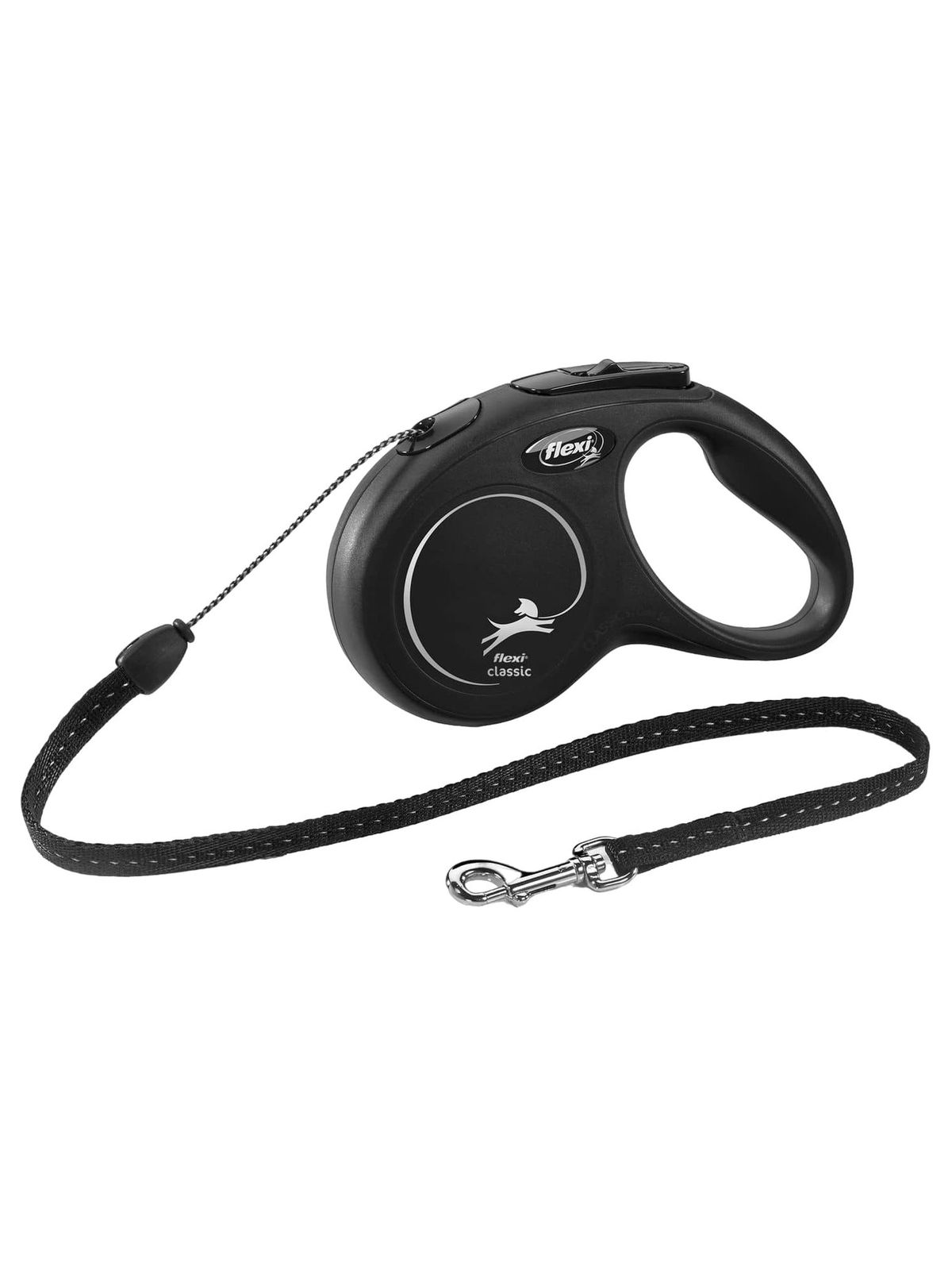 Flexi flexi рулетка New Classic S (до 12 кг) 5 м трос черная