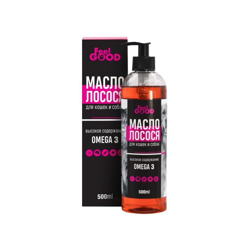 Feel Good FeelGOOD Масло лососевое Омега 3, фл 500 мл