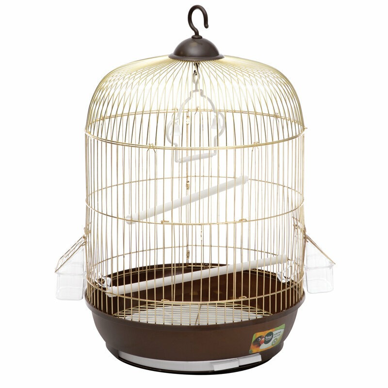 Triol Клетка для птиц круглая, 33.5 х 53.5см
