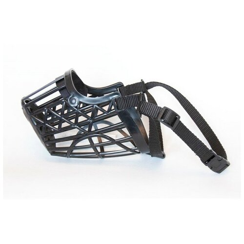 Намордник пластиковый для собак "Дарэлл Zoom №6" чёрный 31 см (немецкая овчарка)