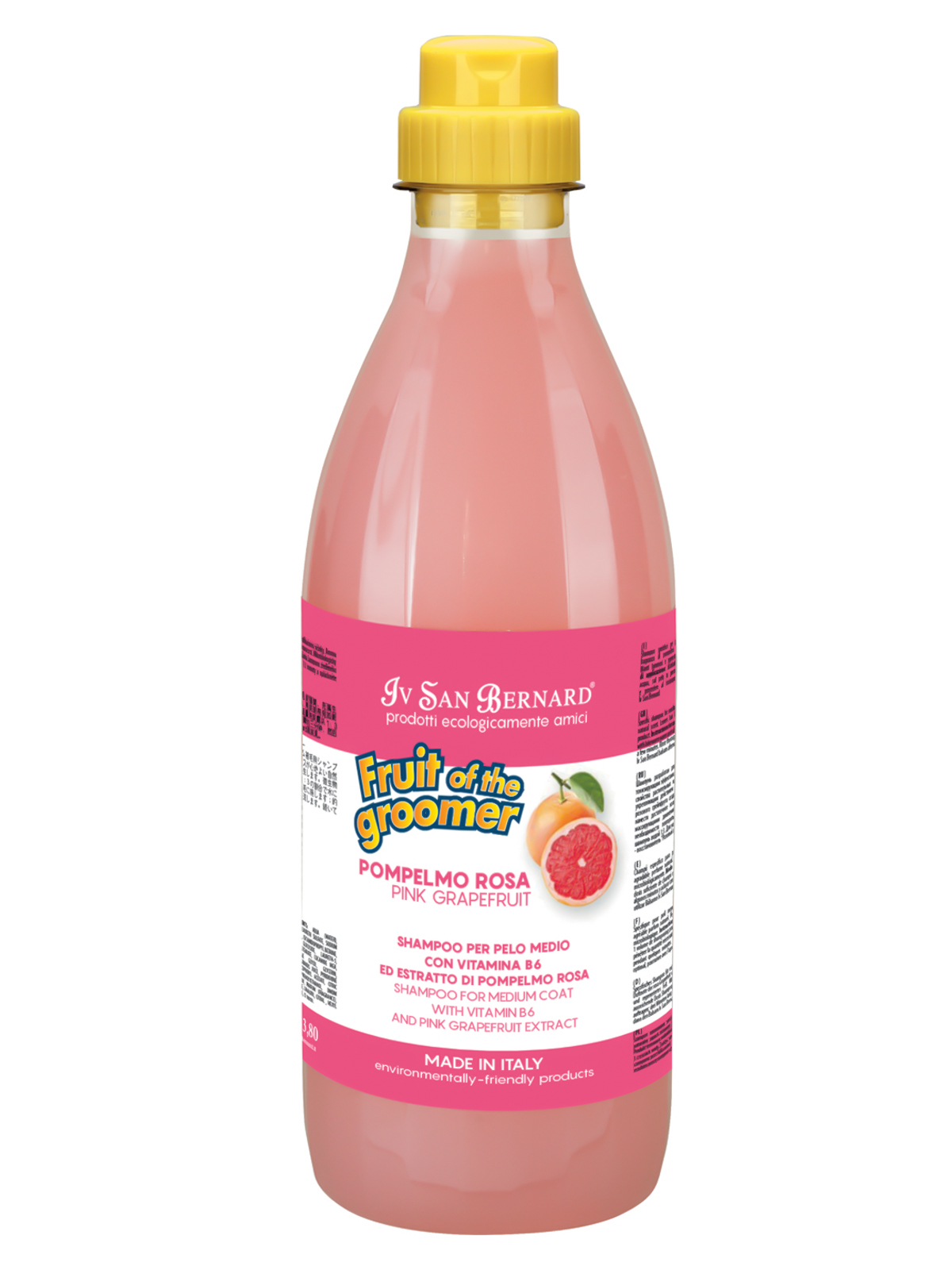 ISB  Grapefruit Шампунь для шерсти средней длины 1 л 8022767041548