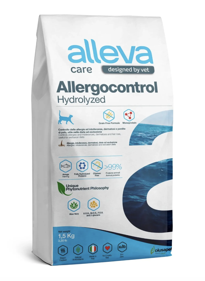 Alleva VET Allergo Сухой корм для кошек с рыбой 10 кг 8002754102209