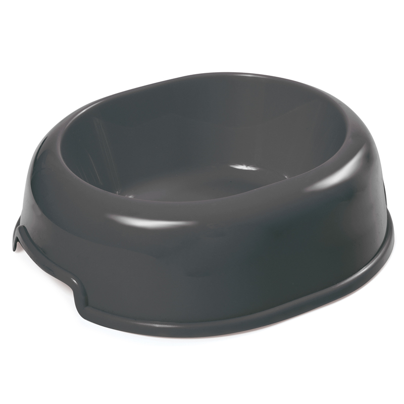 Gamma Миска пластиковая "Мармелад", серая, 0,3л