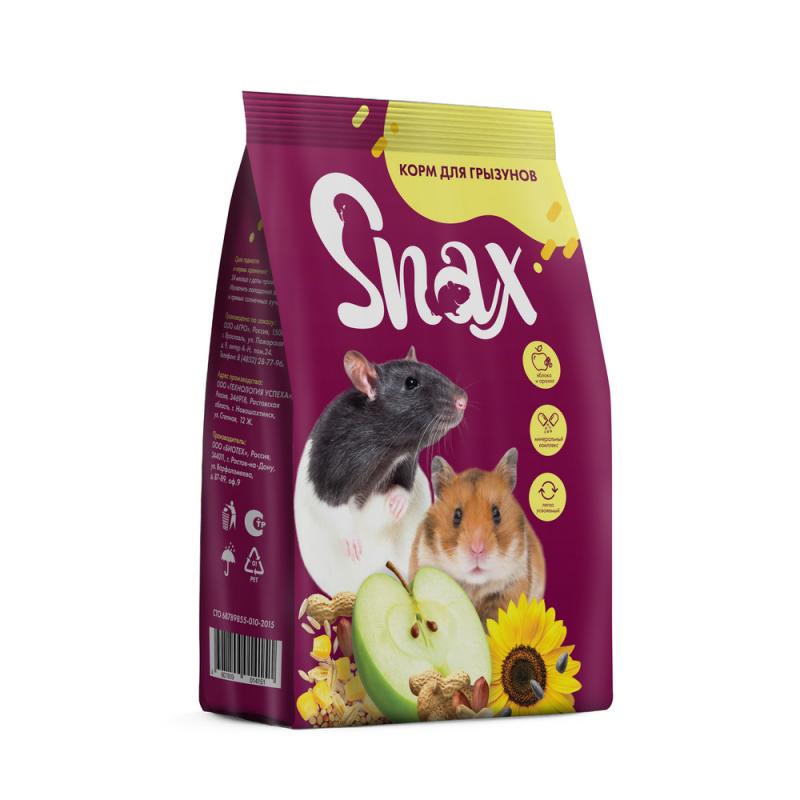 Snax Корм  для всех видов грызунов 400 гр
