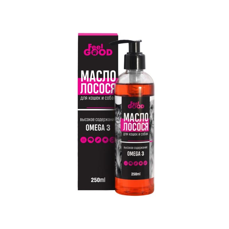 Feel Good FeelGOOD Масло лососевое Омега 3, фл 250 мл