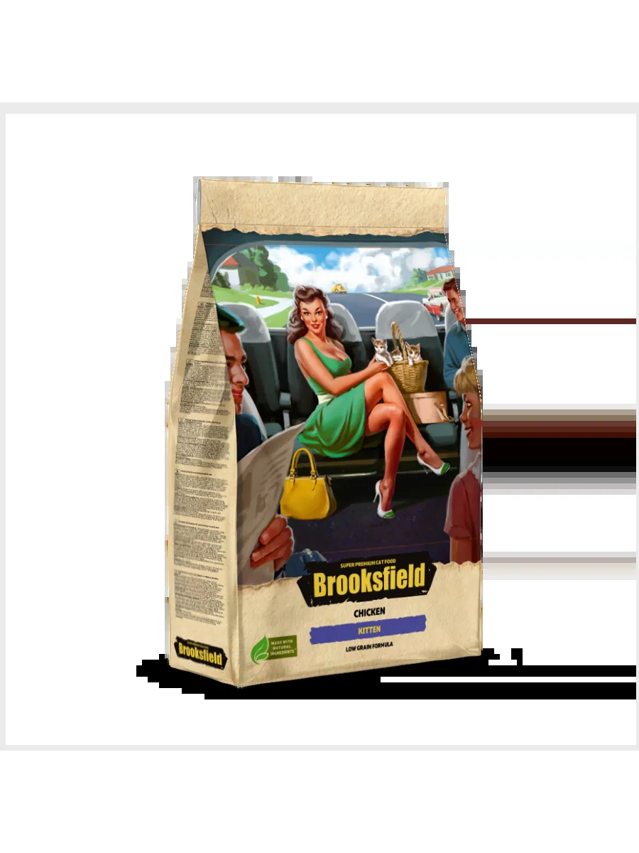 BROOKSFIELD Сухой корм для котят с курицей и рисом - 2 кг