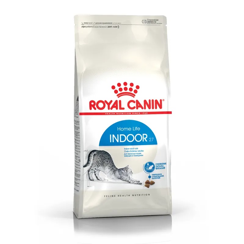 ROYAL CANIN корм для взрослых кошек живущих в помещении 2кг 4627109380466