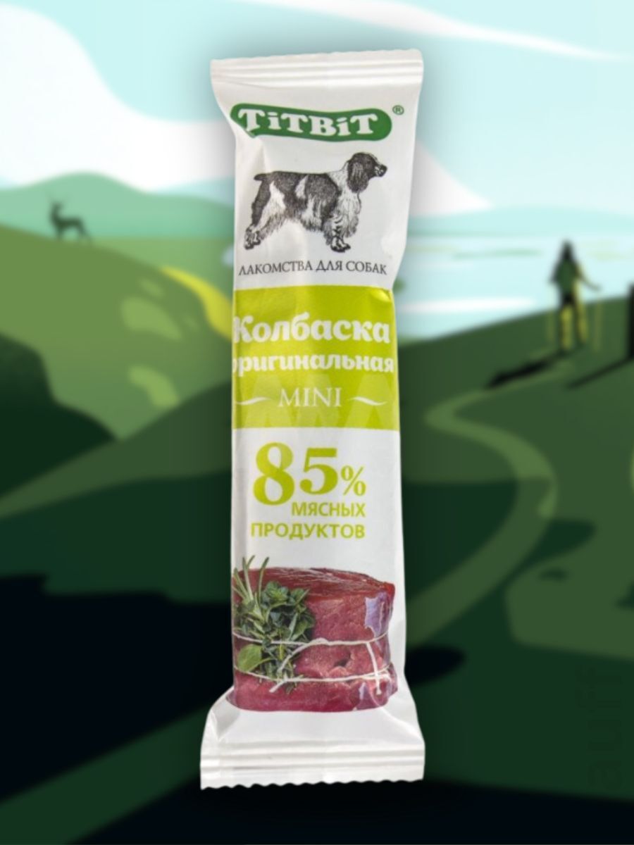 TiTBiT Лакомство Колбаска оригинальная 20 гр 4607029104168
