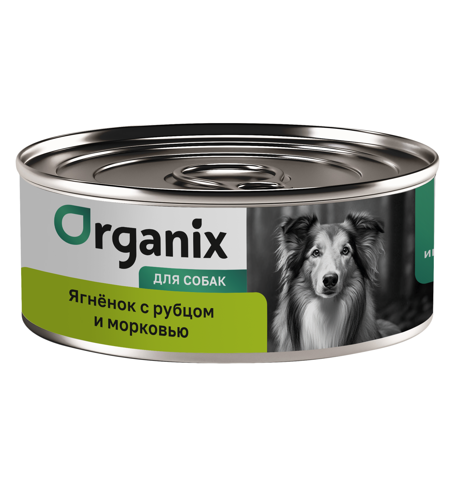 Organix Влажный корм для собак ягненок с рубцом 1шт-100г 4640201674271 4601322398231