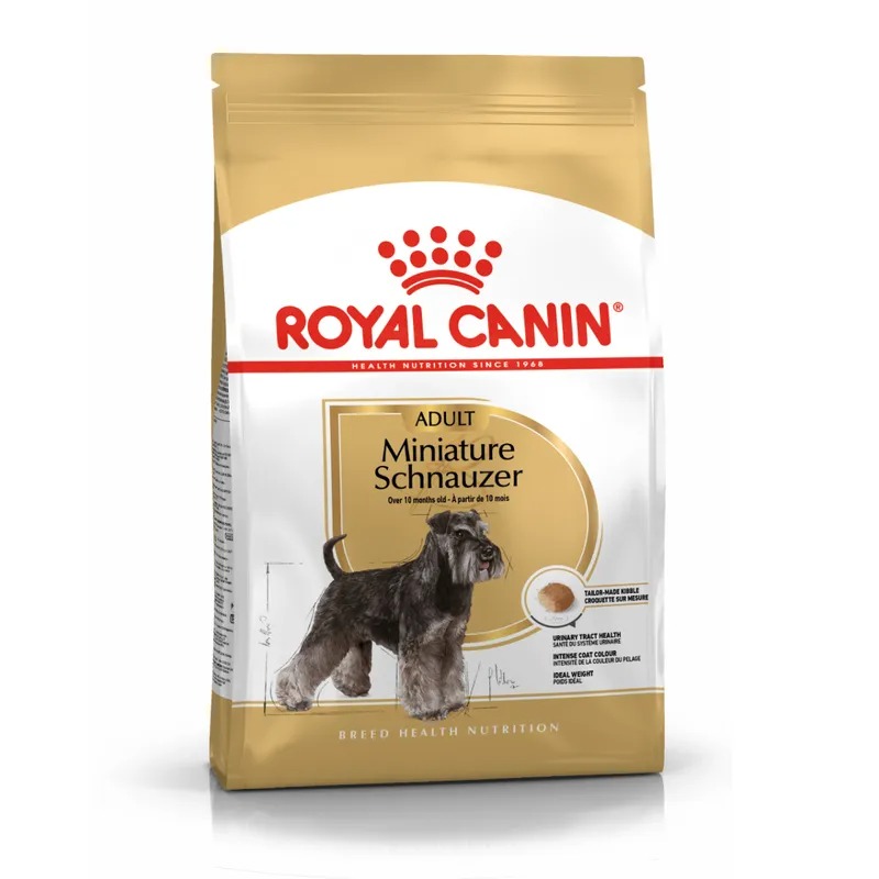 Сухой корм для собак Royal Canin Miniature Schnauzer Adult, для Миниатюрный Шнауцер 3 кг