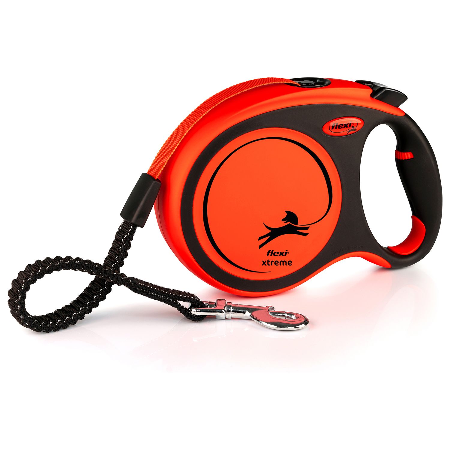 Flexi flexi рулетка Xtreme L (до 55 кг) 8 м лента оранжевая