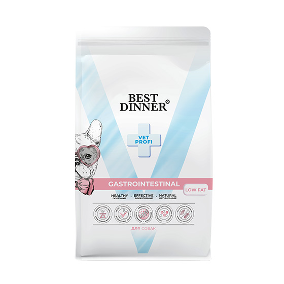 Best Dinner Vet Profi Gastrointestinal Low Fat (Бест Диннер) Сухой корм для собак 2 кг