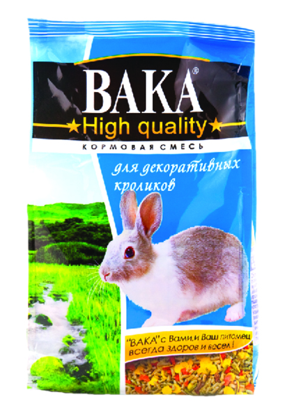 Кормовая смесь для кроликов Вака High Quality 500гр
