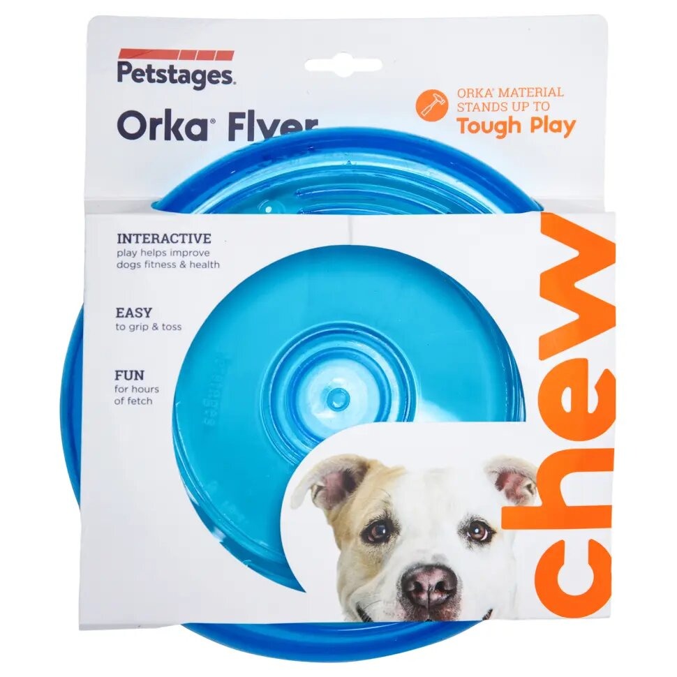 Petstages Игрушка для собак, летающая тарелка, 22 см