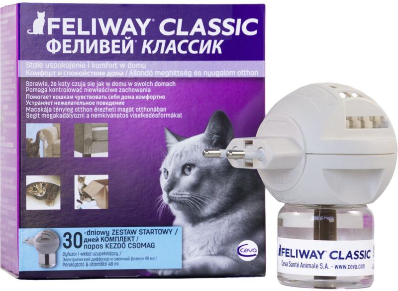 Ceva Феливей Классик, феромон для кошек, флакон 48 мл +диффузор