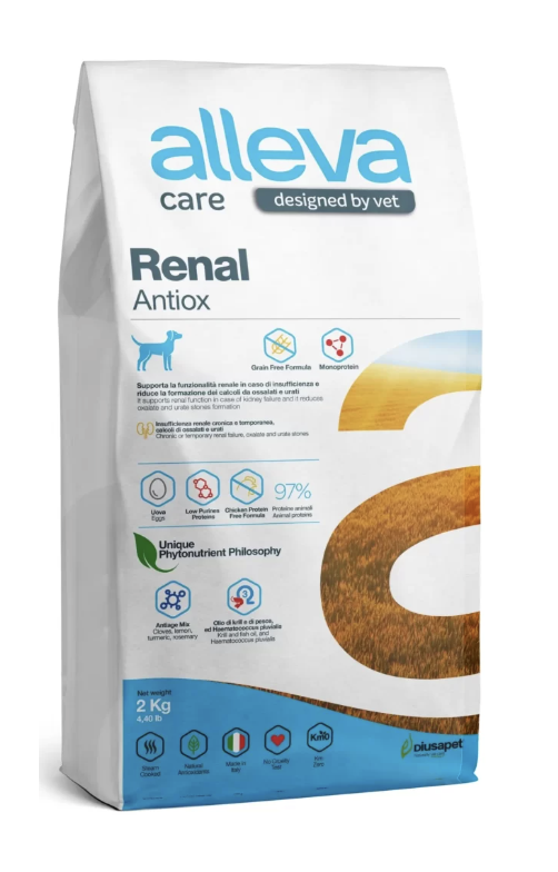 Alleva Сухой корм для собак Renal с курицей 5 кг 8002754103275