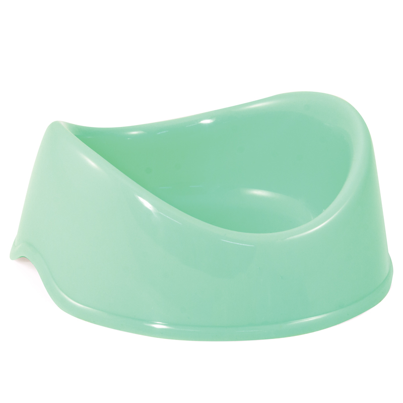 Gamma Миска пластиковая "Бисквит", бирюзовая, 0,15л