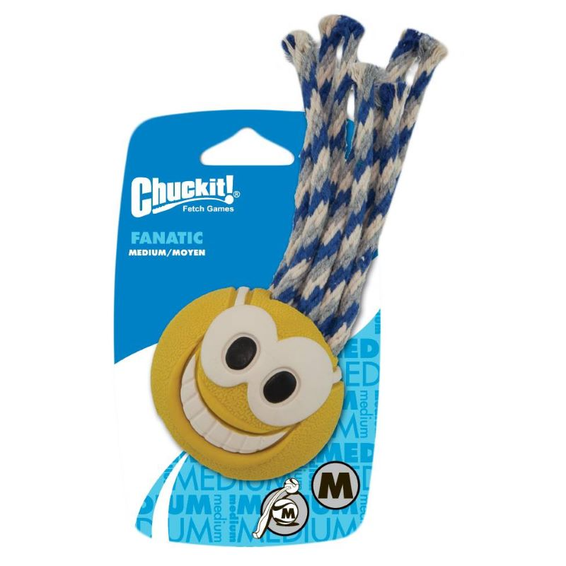 Игрушка для собак CHUCKIT! FANATIC (Мяч "Фанатик", резина) (L)