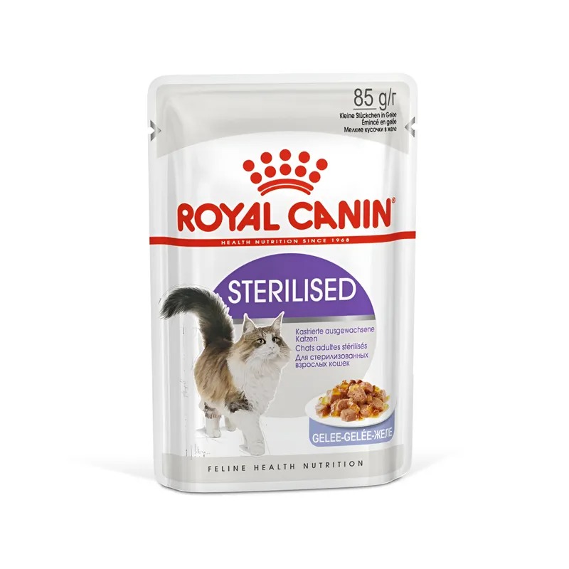 ROYAL CANIN Корм в желе для стерилизованных кошек 1шт-85гр