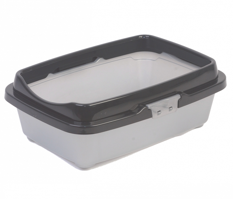 Туалет для котят Догуш малый с бортом, 25,5*37*12,5 см