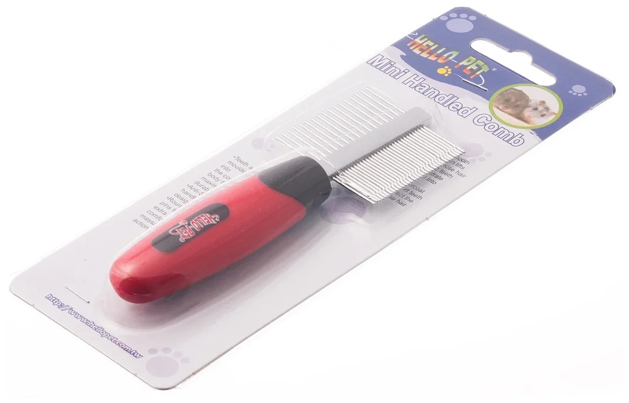 Hello PET Расческа-мини двухсторонняя,  для мелких животных