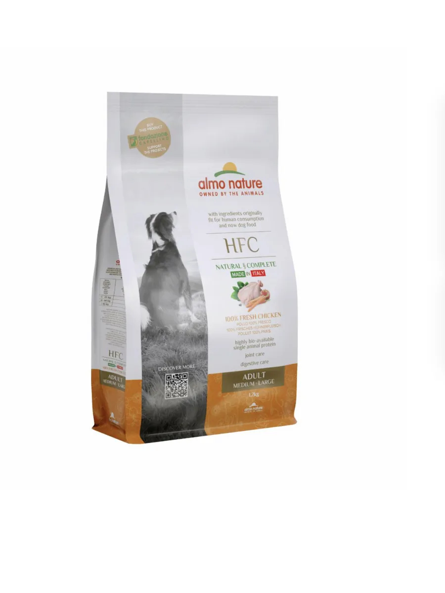 Almo Nature Сухой корм для средних и крупных собак с Курицей 1,2 кг