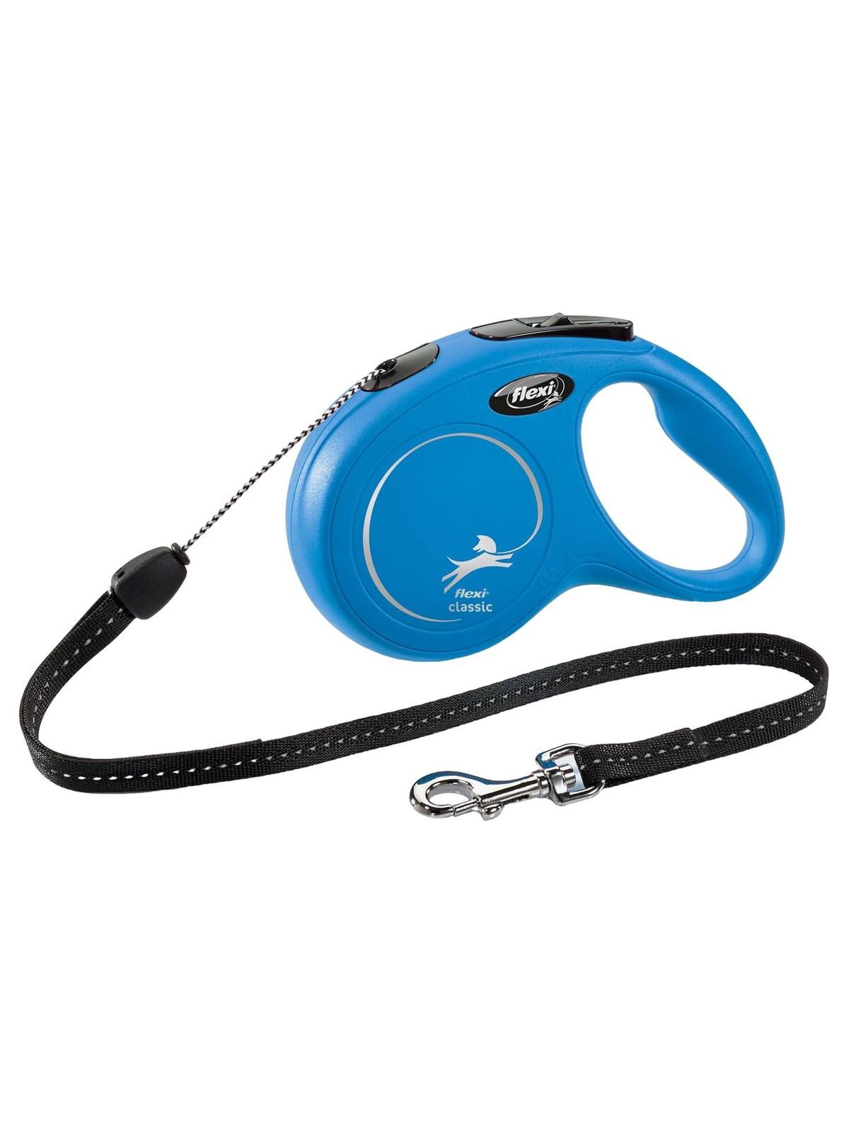 flexi рулетка New Classic S (до 12 кг) 8 м трос синяя 4000498022719