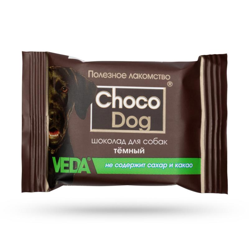 ВЕДА Шоколад темный CHOCO DOG для собак, 15 г