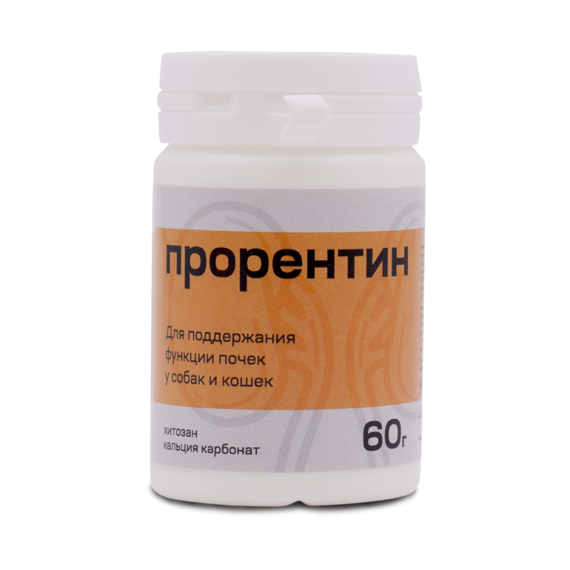 Прорентин ПРОРЕНТИН для кошек и собак, порошок для приема внутрь, 60 г 4607809019835