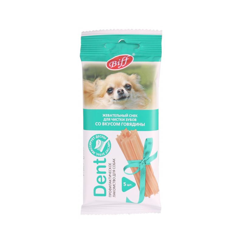 TiTBiT Жевательные снеки с говядиной для мелких собак, 35г - 1шт 4690538000953