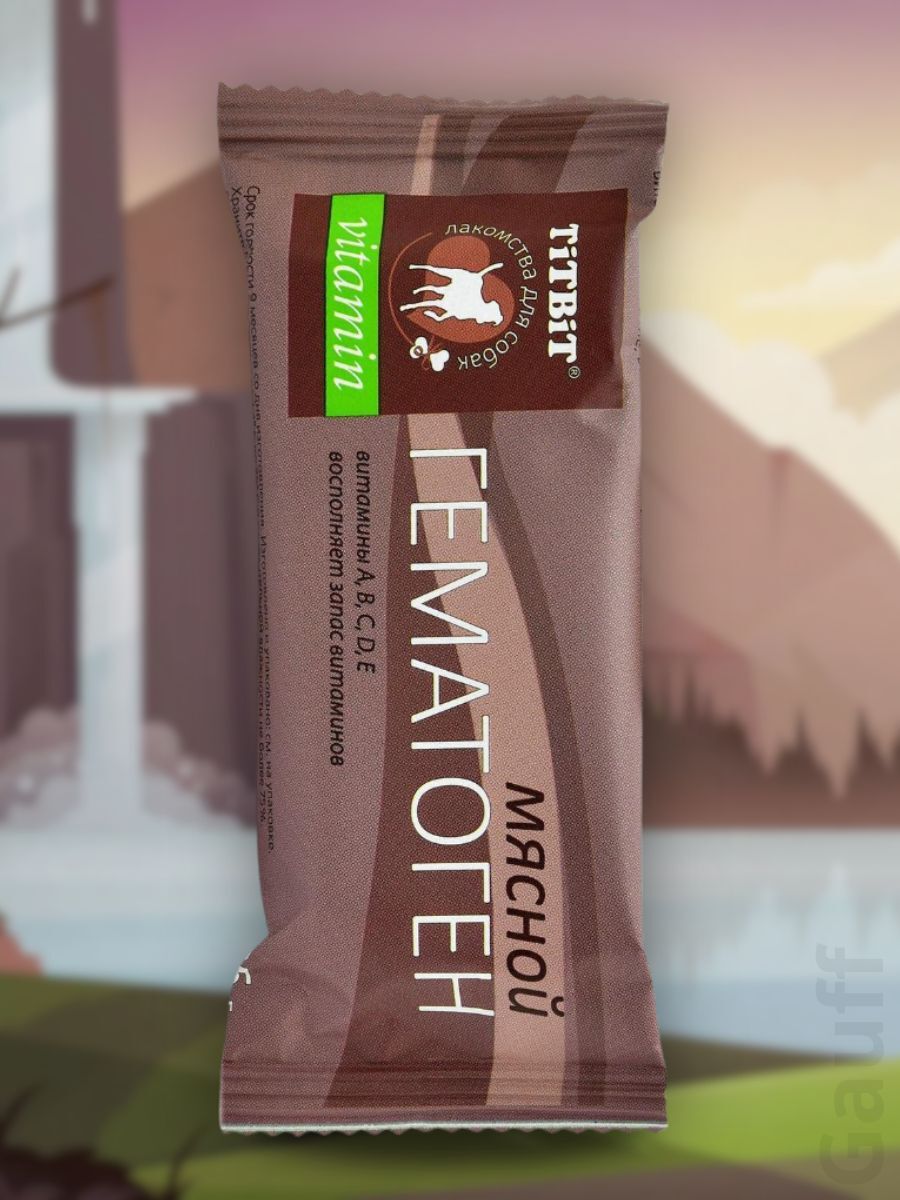 TiTBiT Лакомство Гематоген мясной витамин 35 гр 4690538005897