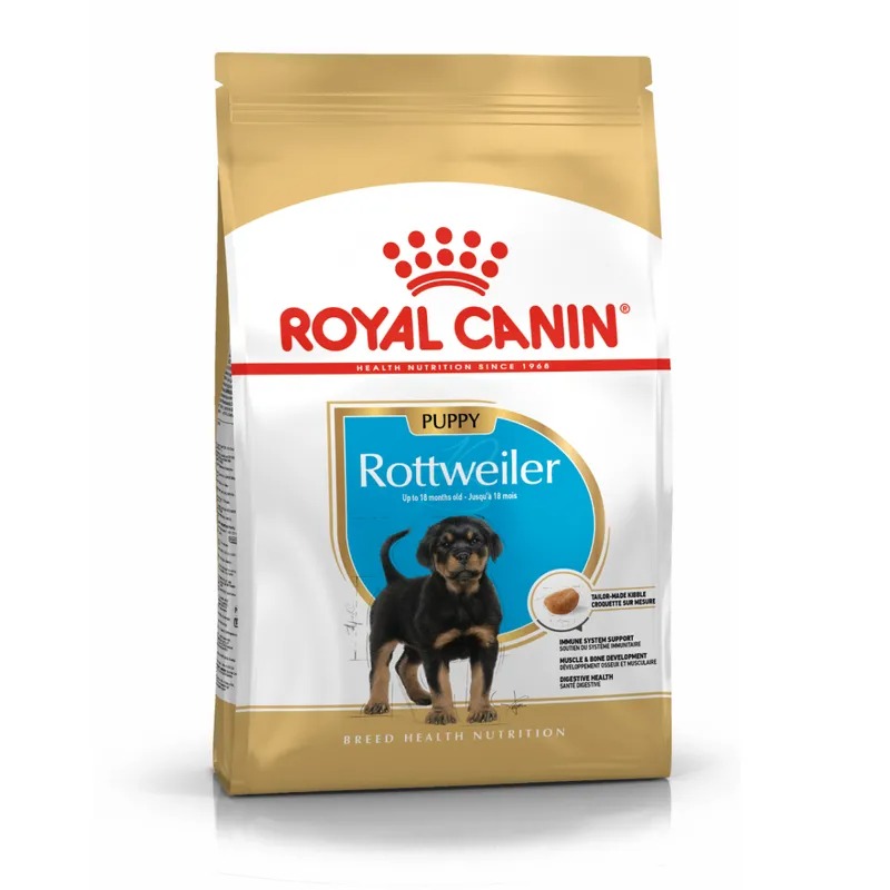 Сухой корм для щенков Royal Canin Rottweiler Puppy, для породы Ротвейлер 12 кг