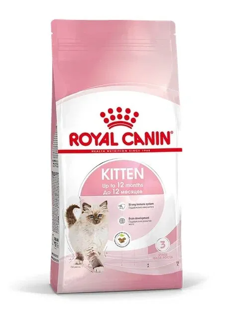 Сухой корм Royal Canin Kitten, для котят от 4 до 12 месяцев 1,2 кг