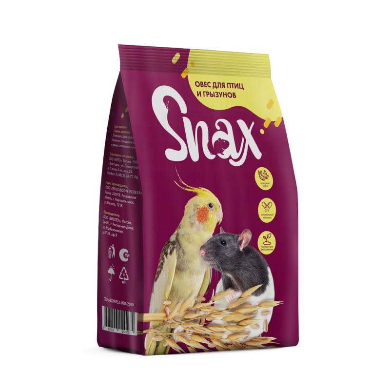 Корм для птиц и грызунов "Snax" (Снекс) Овес 300 г