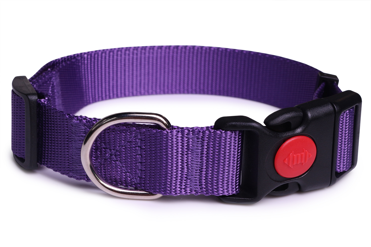 Ошейник для собак LionPets LPO-045-6 (Фиолетовый) (S-Обхват 28-48 см, ширина 2,0 см)