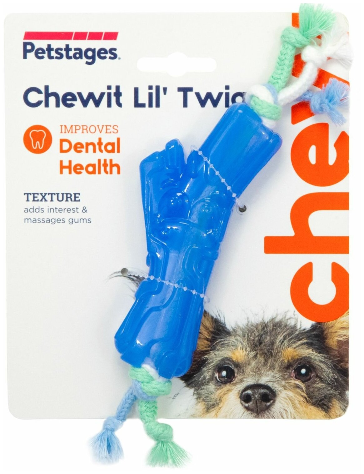 Petstages игрушка для собак Mini "ОРКА прутик" 12 см