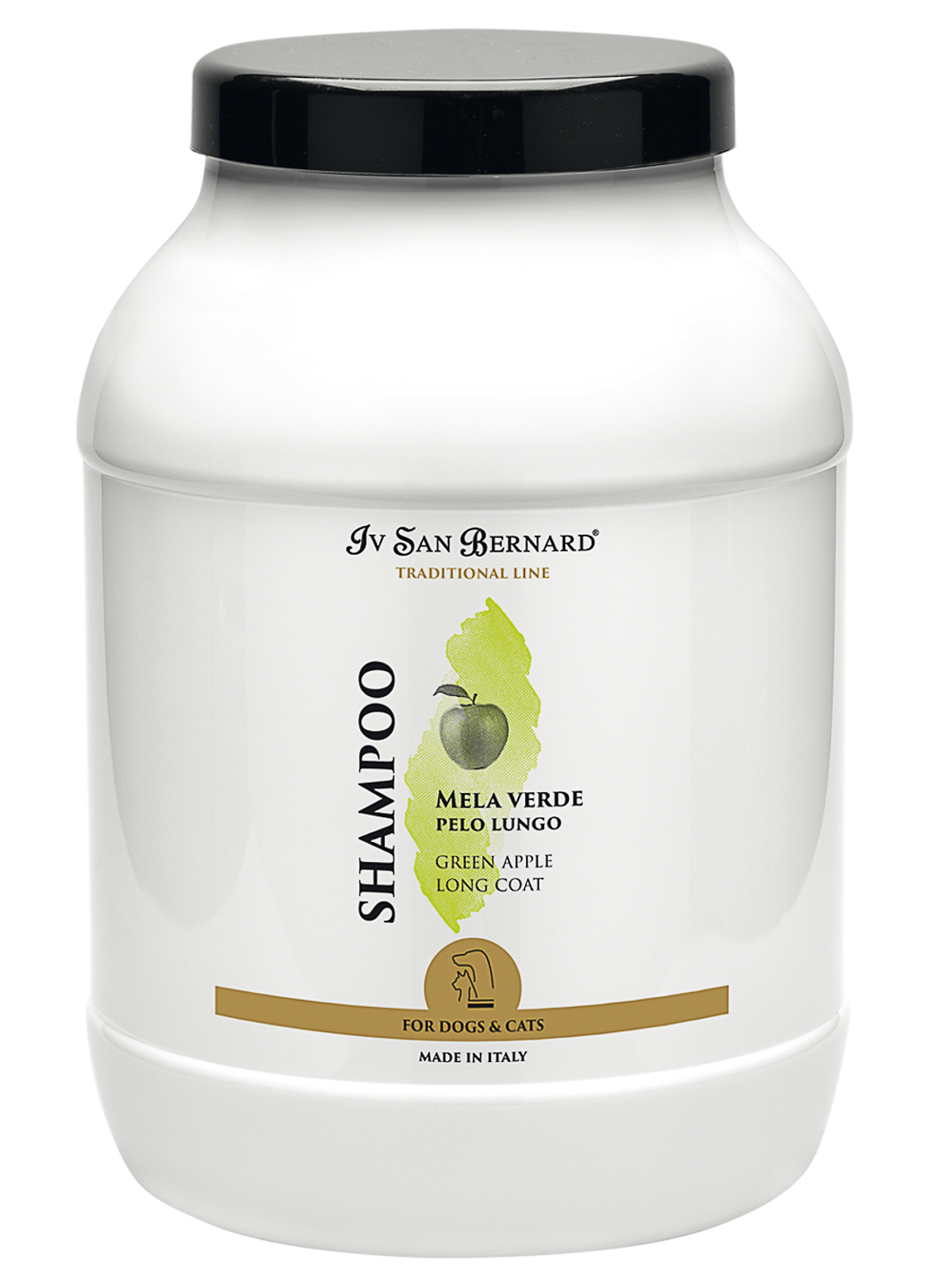 Iv San Bernard ISB  Traditional Line Apple Шампунь для длинной шерсти 3 л 8022767038395
