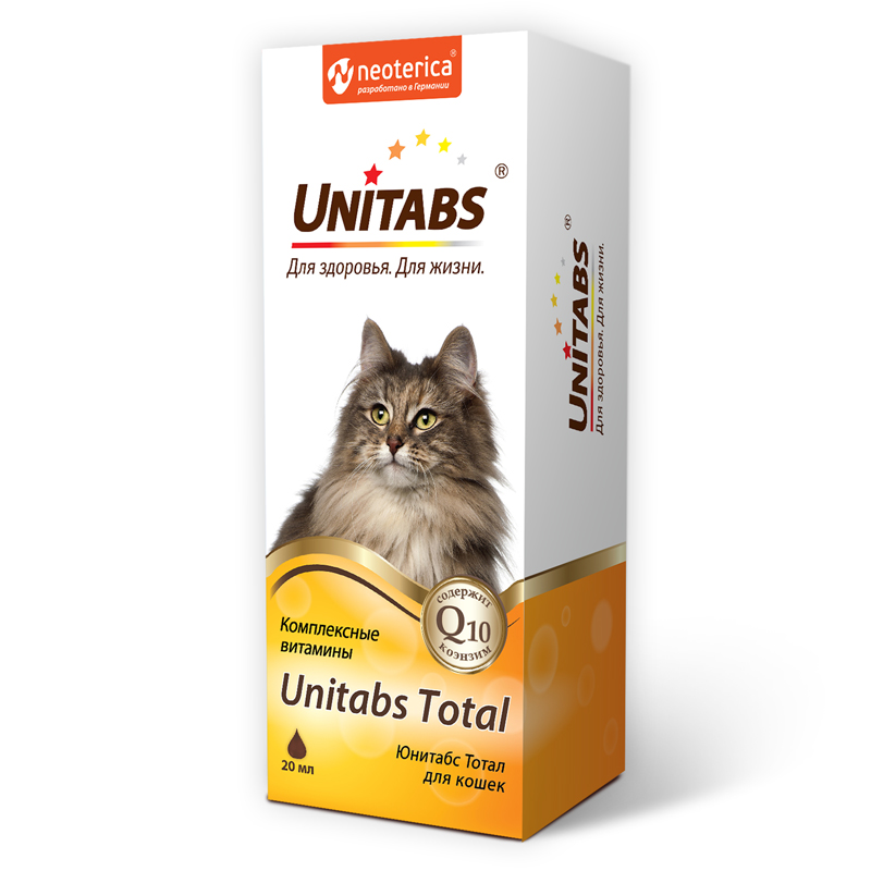 UNITABS Unitabs Тотал для кошек, раствор для приема внутрь, 20 мл