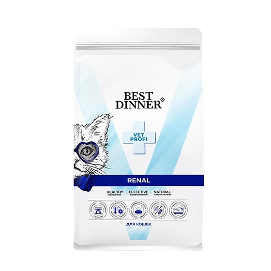 Бест Dinner Vet Profi Renal (сухой корм д/кош) - 1,5 кг