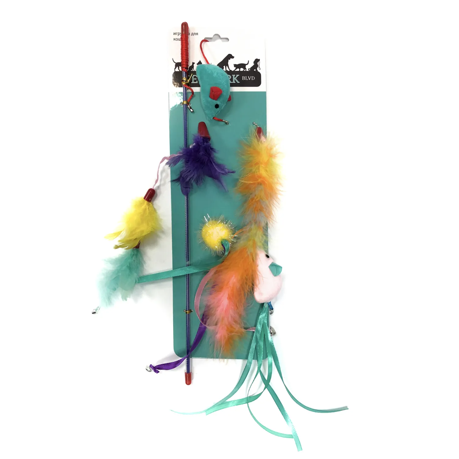 Petpark дразнилка для кошек Мышки (сменные наконечники) (35002)