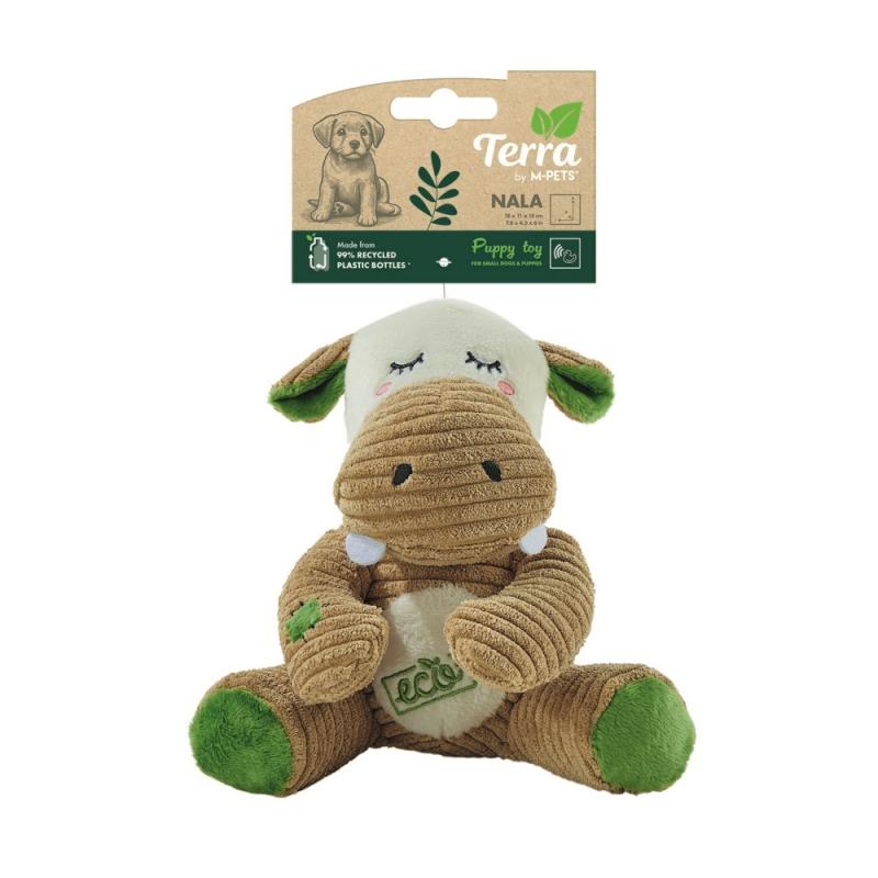 Игрушка мягкая для щенков TERRA NALA корова 18см Mpets